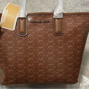 Michael Kors Tan Logo Tote